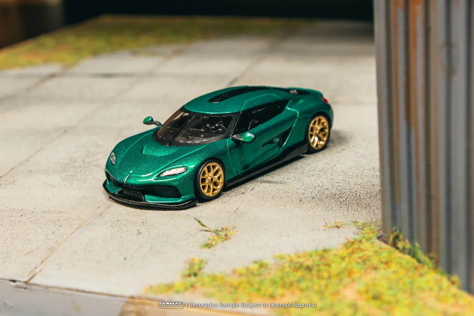 Tarmac Works Koenigsegg Gemera Green - Tarmac Works GLOBAL64 1/64 Scale Diecast Model