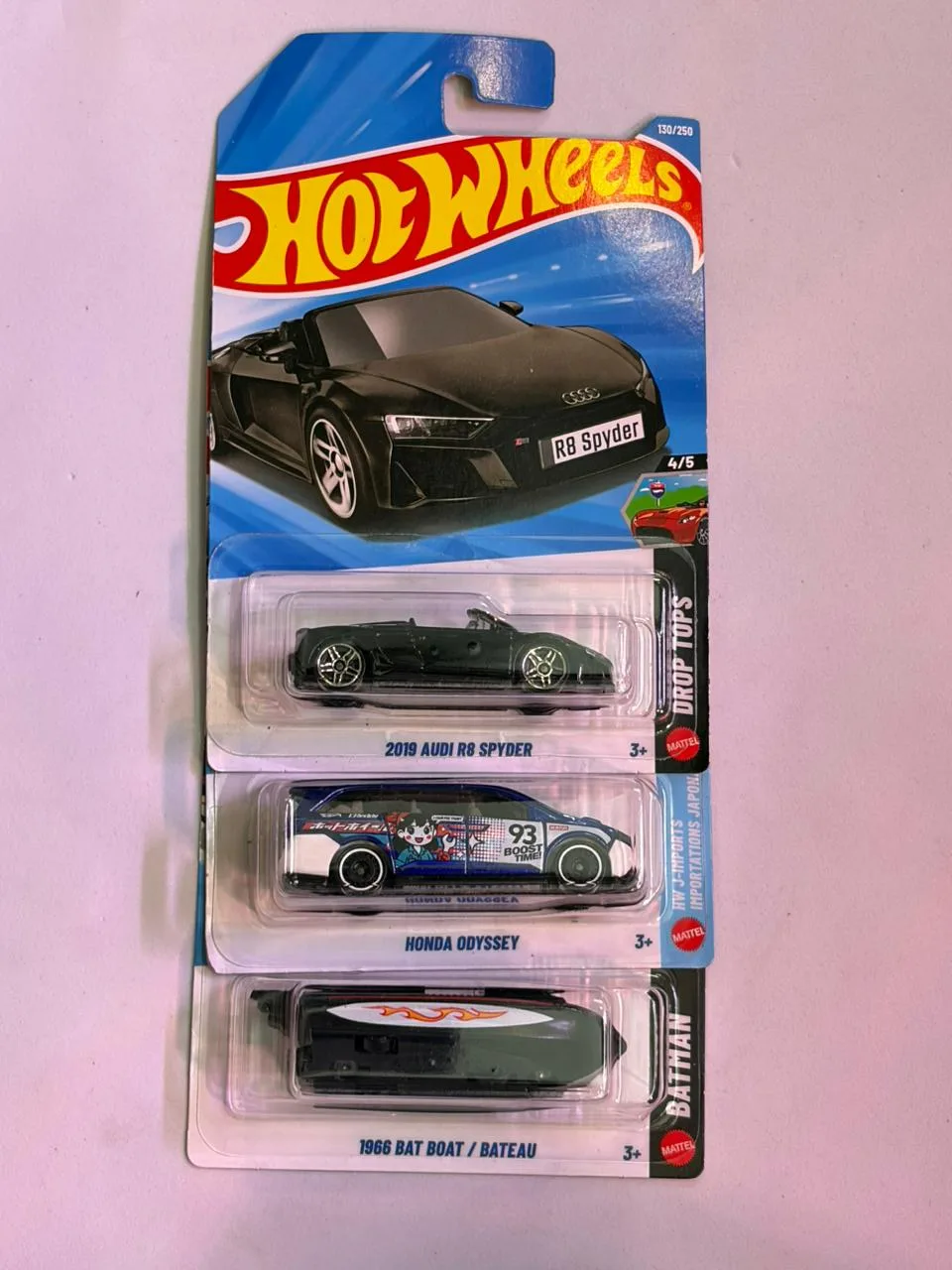 Hot Wheels 2019 Audi R8 Spyder set 1 1/64 Scale Diecast Model