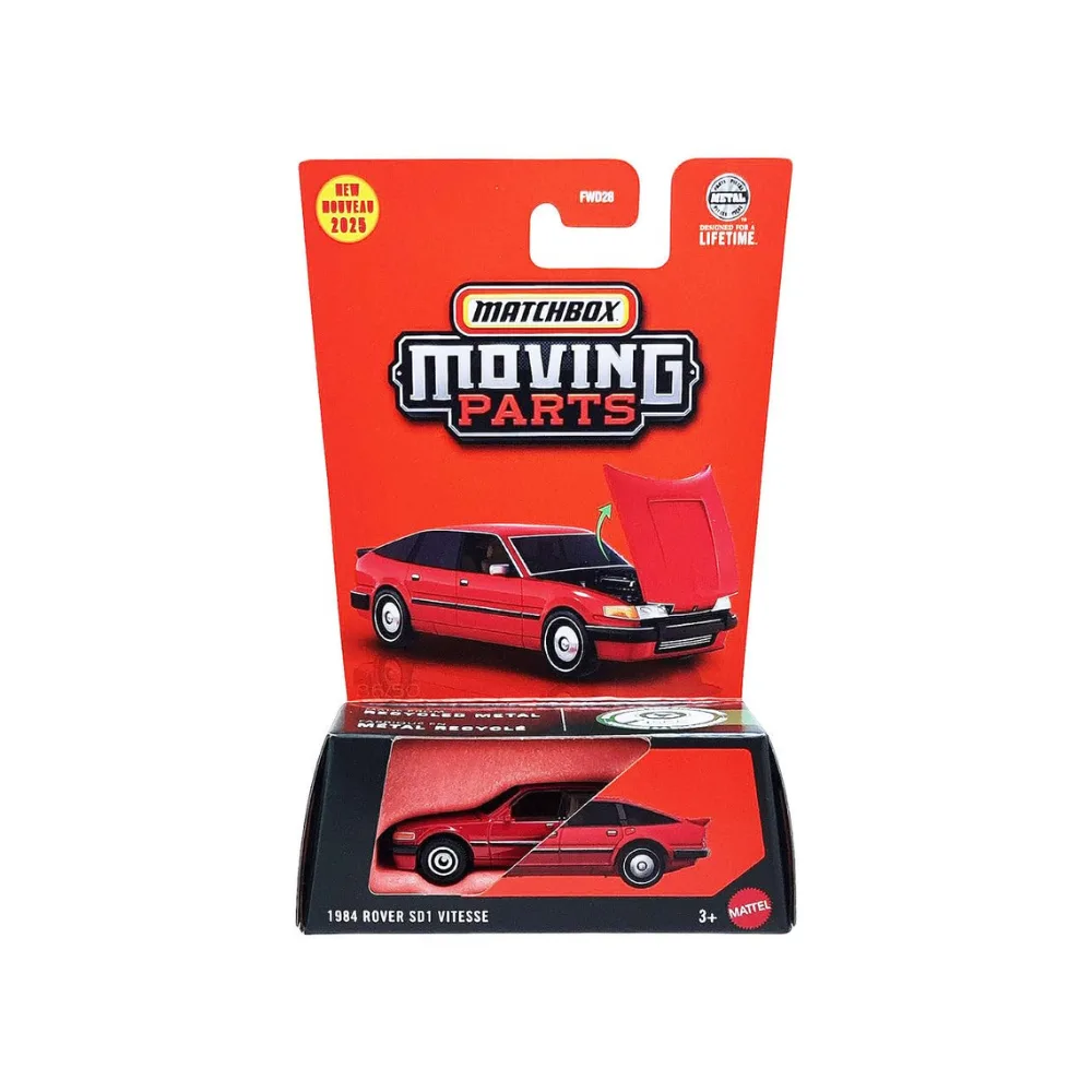 Matchbox MATCHBOX MOVING PARTS 1984 ROVER SD1 VITESSE  1/64 Scale Diecast Model