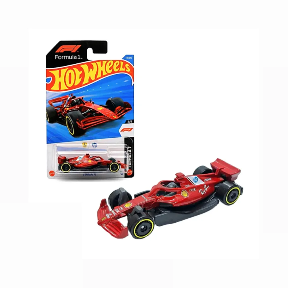 Hot Wheels Ferrari F1 (Formula 1 2026), Hot Wheels Basic Car Collection by Mattel 1/64 Scale Diecast Model