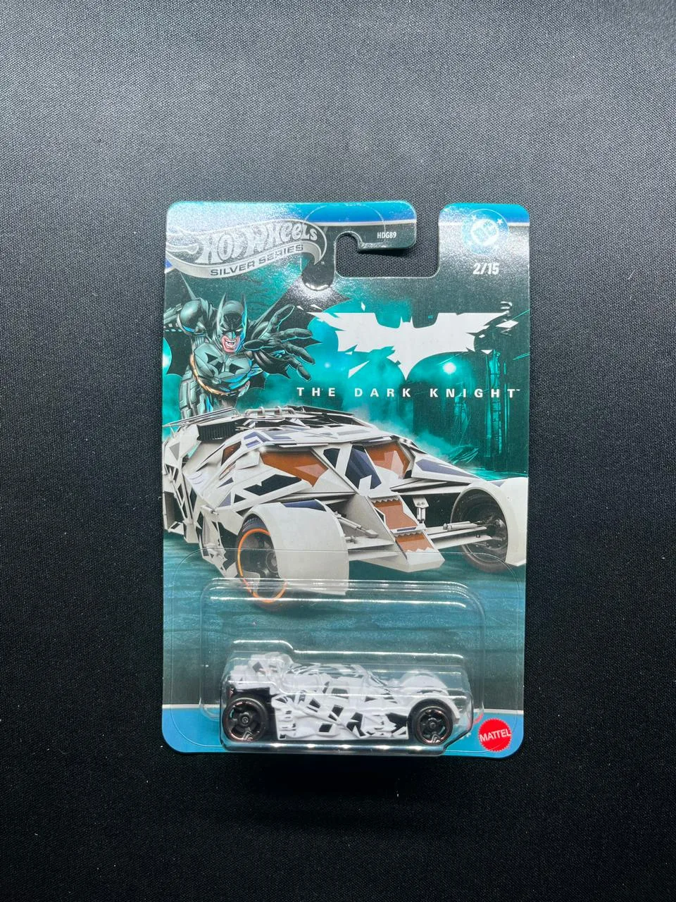 Hot Wheels Silver series Dark knight 1/64 Scale Diecast Model