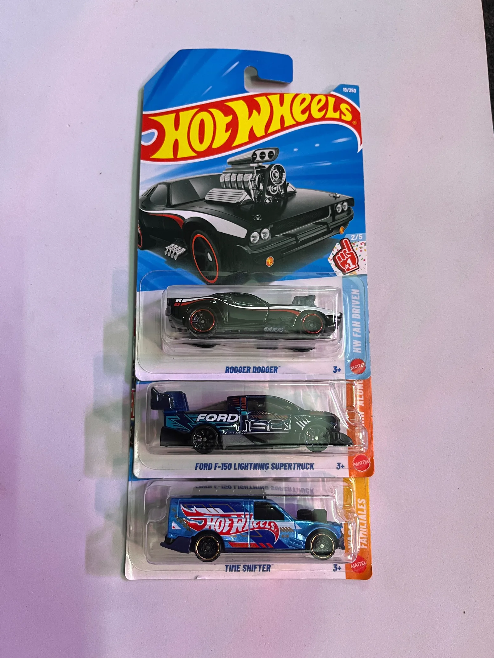 Hot Wheels Rodger dodger set 1 1/64 Scale Diecast Model