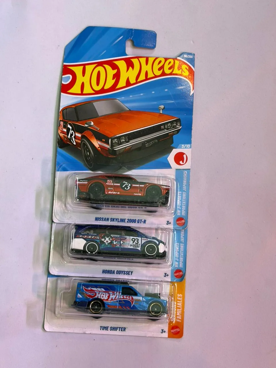 Hot Wheels Nissan skyline 2000gtr set 1 1/64 Scale Diecast Model