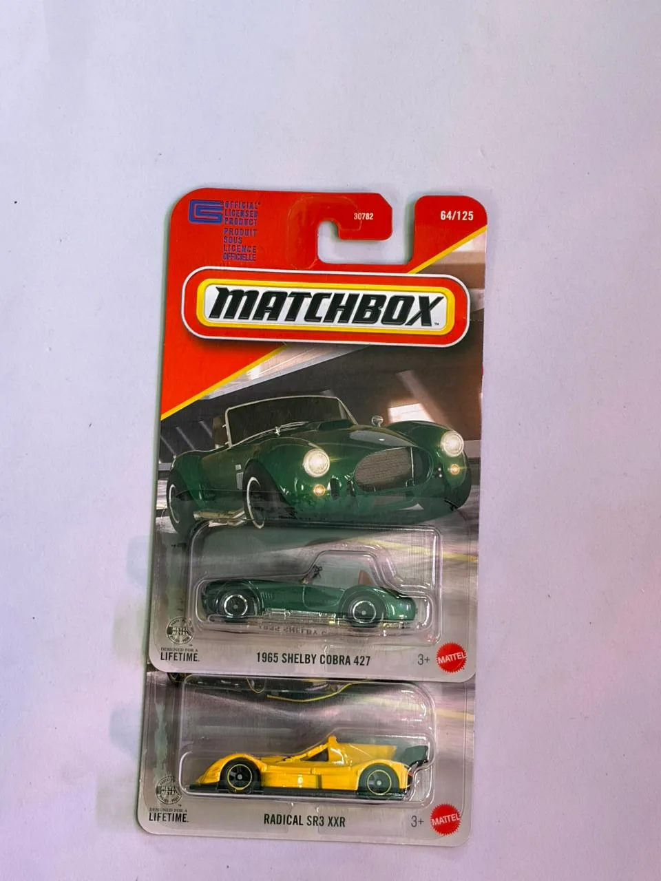 Matchbox 1965 SHELBY COBRA 427 set 1 1/64 Scale Diecast Model
