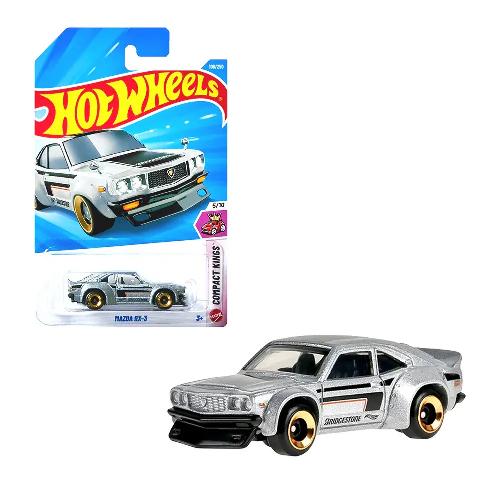 Hot Wheels Mazda RX-3, Hot Wheels Basic Car Collection by Mattel 1/64 Scale Diecast Model