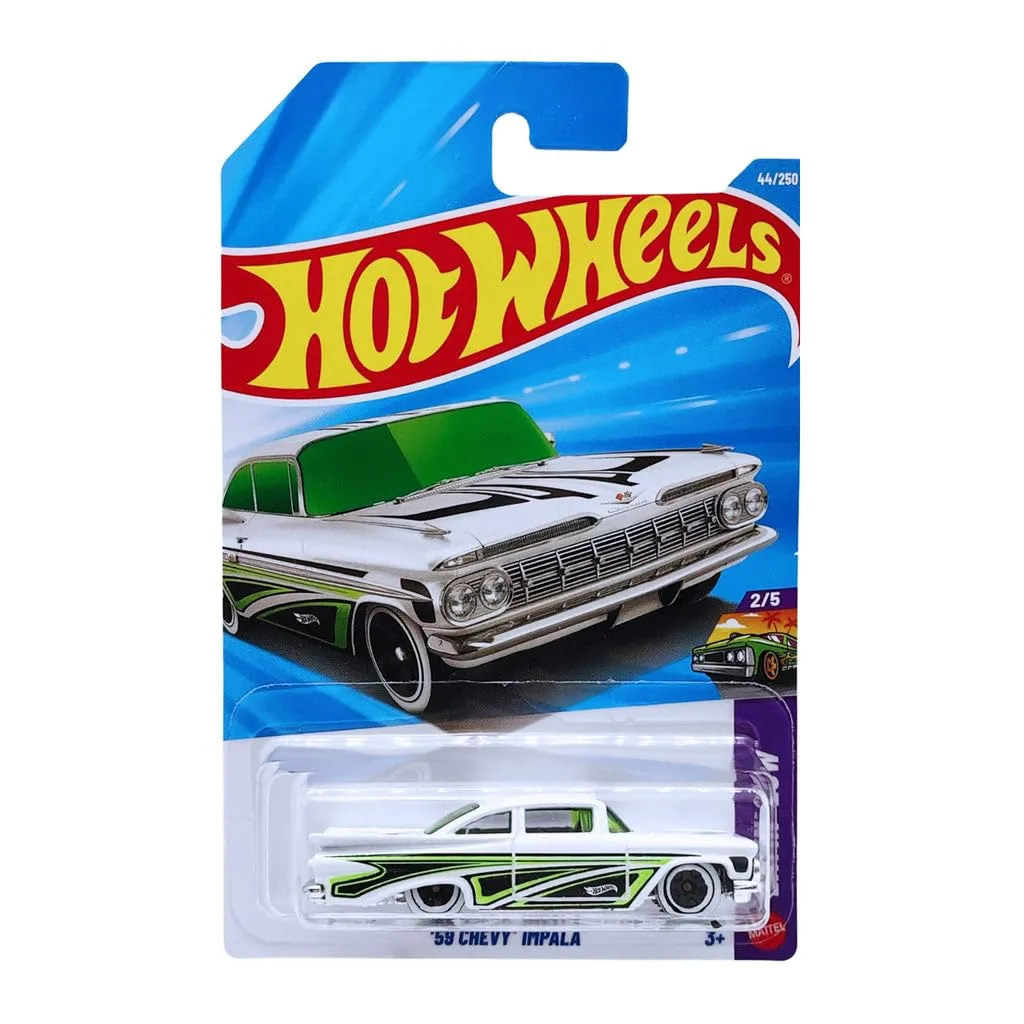 Hot Wheels 59 Chevy Impala 1/64 Scale Diecast Model