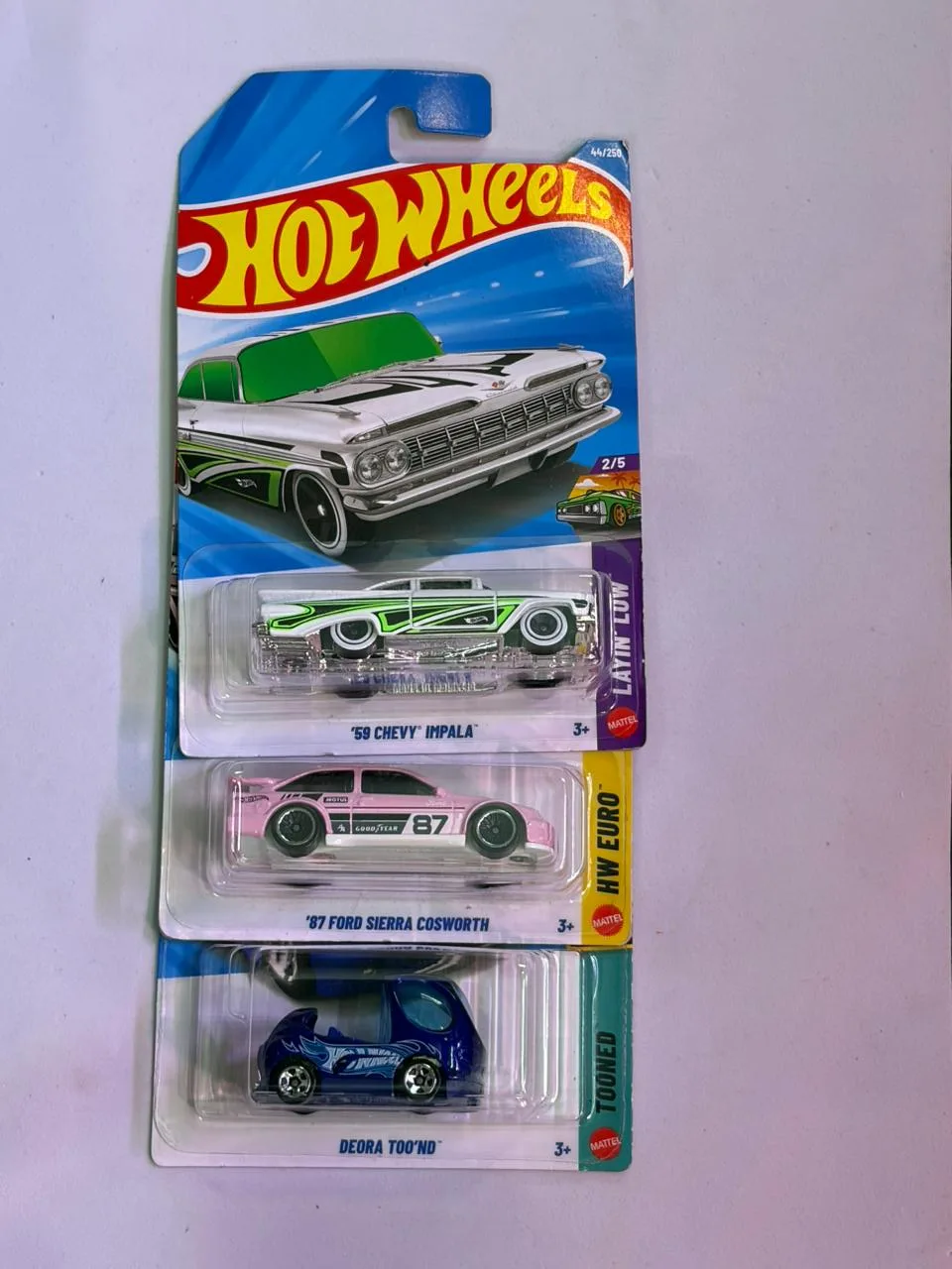 Hot Wheels 59 chevy impala set 2 1/64 Scale Diecast Model