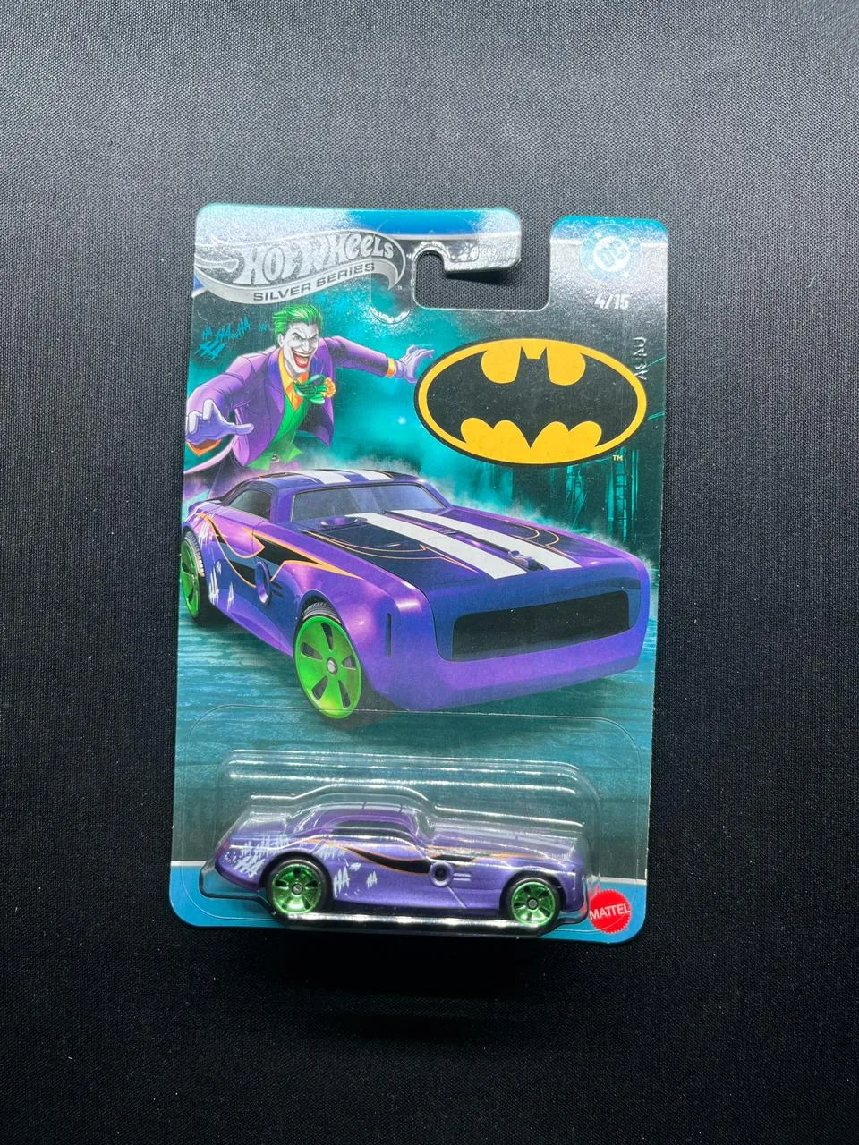 Hot Wheels Silver series Joker 1/64 Scale Diecast Model