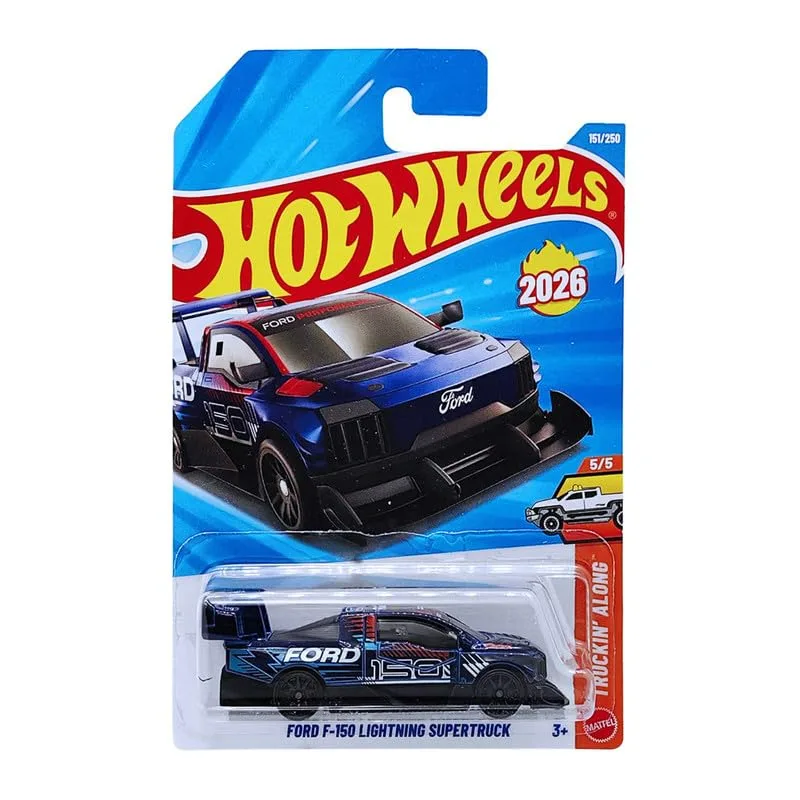 Hot Wheels Ford F150 lightning supertruck 1/64 Scale Diecast Model