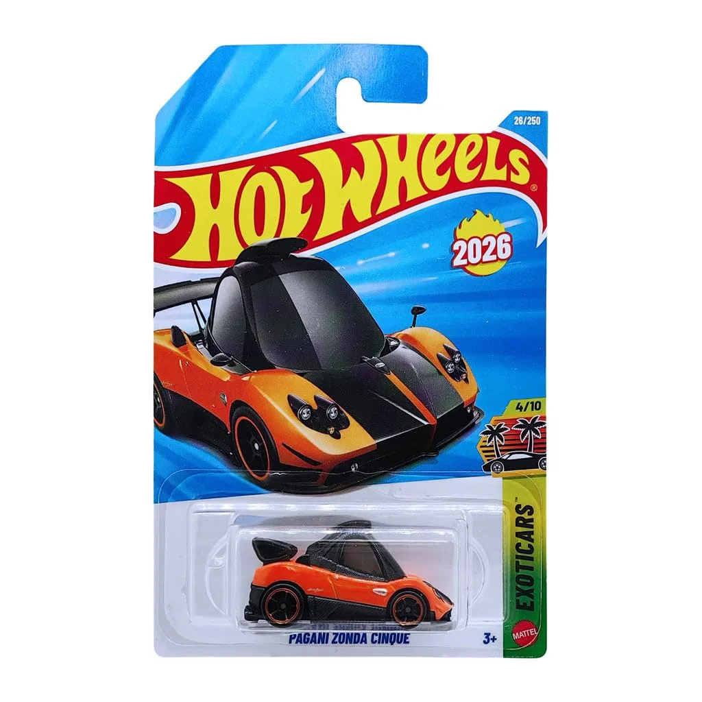 Hot Wheels Pagani zonda cinque 1/64 Scale Diecast Model