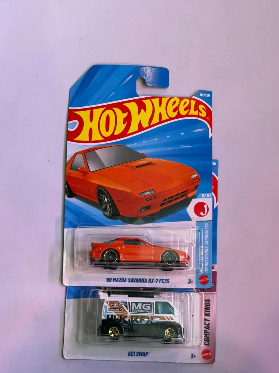 Hot Wheels Mazda savanna rx7 set 1 1/64 Scale Diecast Model