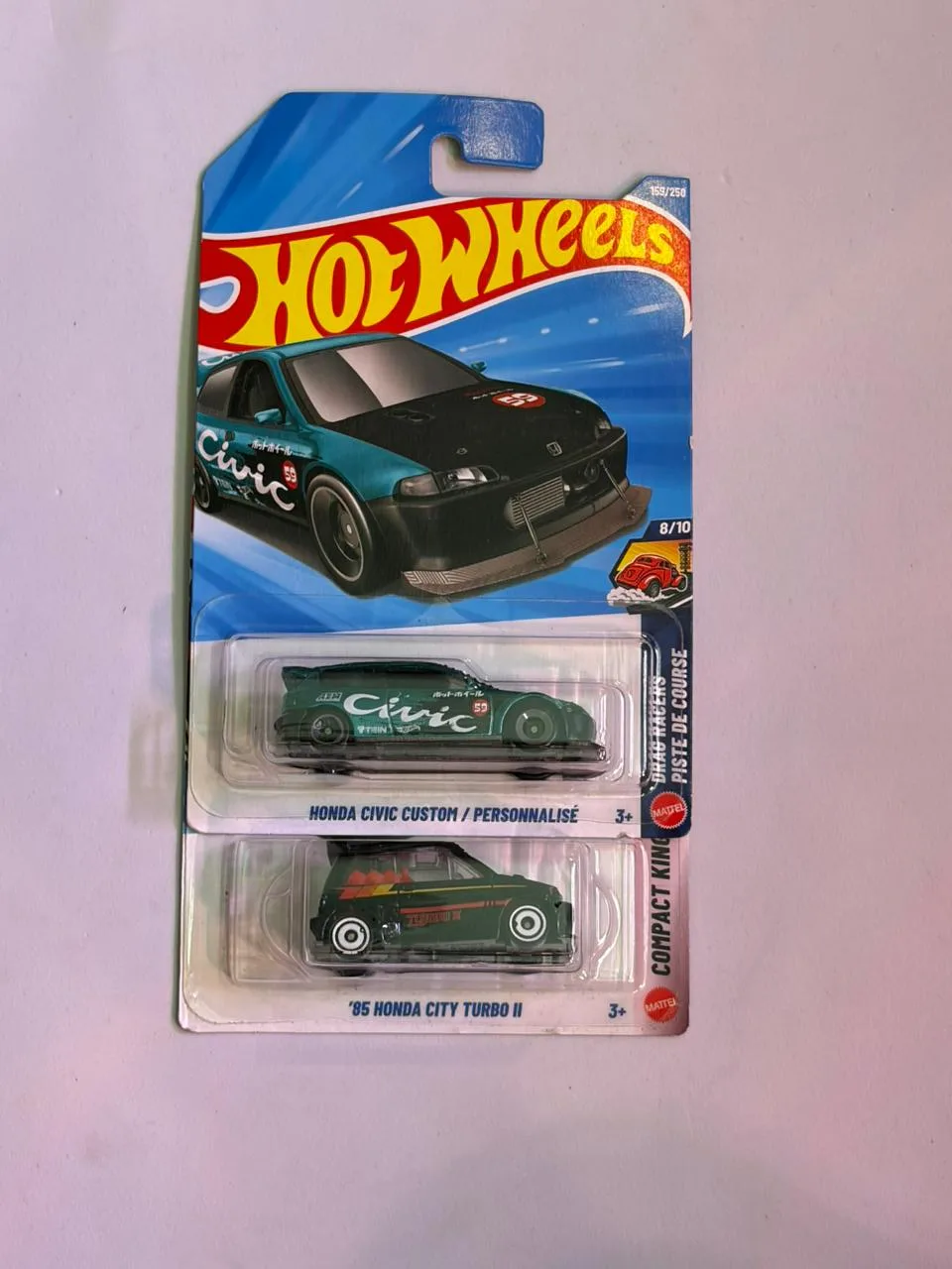 Hot Wheels Honda civic custom set 1 1/64 Scale Diecast Model