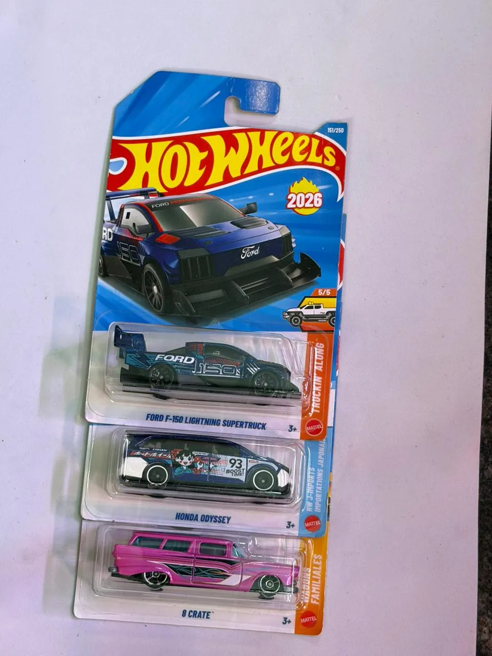 Hot Wheels Ford F150 lightning supertruck set 1 1/64 Scale Diecast Model