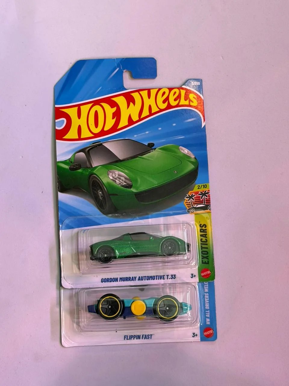 Hot Wheels Gordon murray automotive T.33 set 1 1/64 Scale Diecast Model