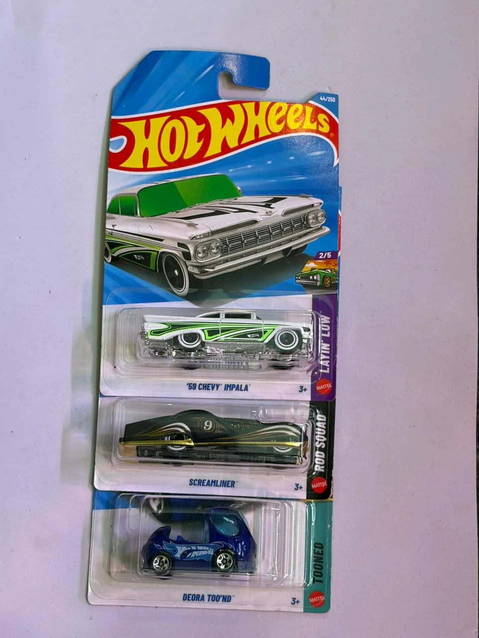 Hot Wheels 59 chevy impala set 1 1/64 Scale Diecast Model