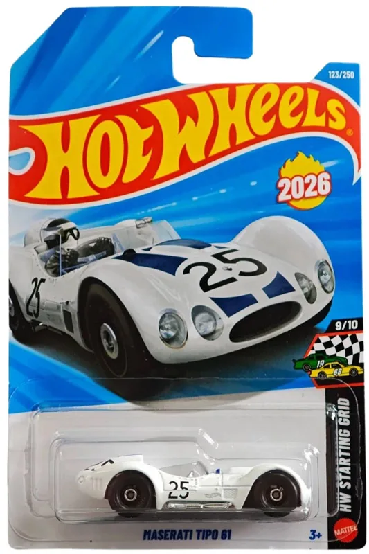 Hot Wheels Maserati tipo 1/64 Scale Diecast Model