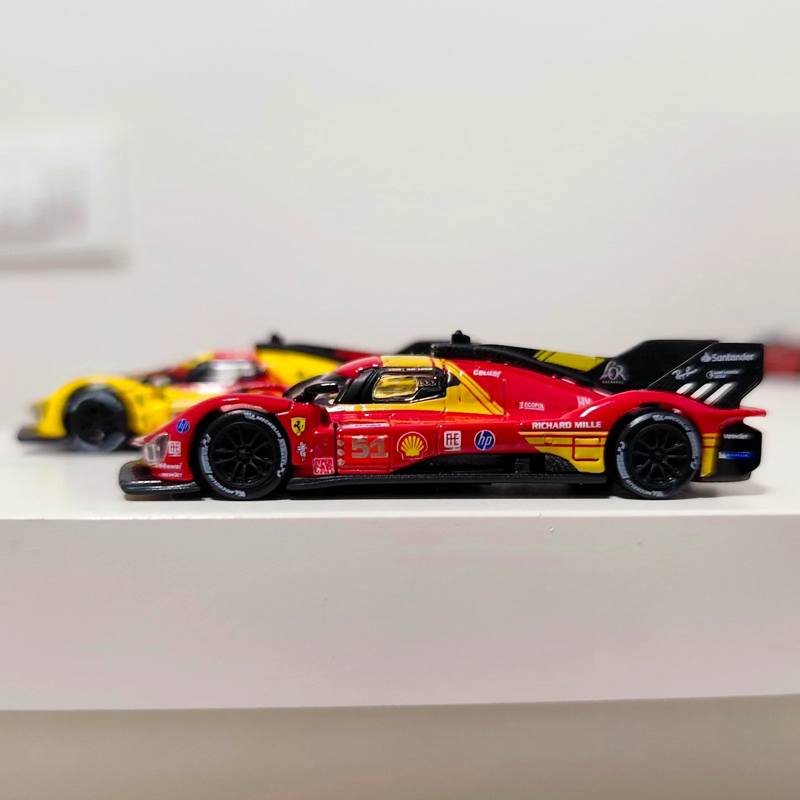 Bburago Racing #51 Ferrari 499P 24h LeMans Winner Red - Bburago diecast model view 2