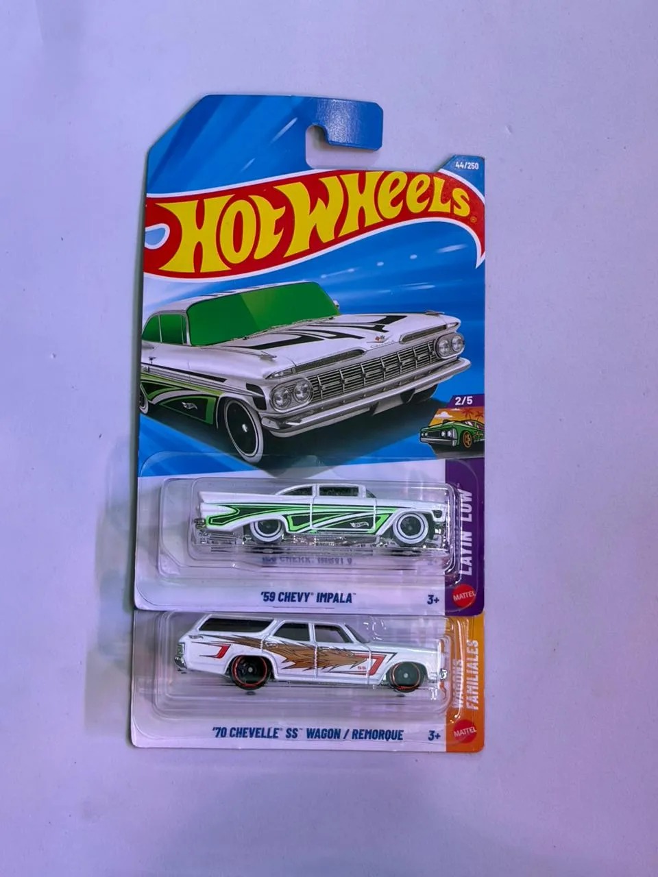 Hot Wheels 59 chevy impala set 4 1/64 Scale Diecast Model