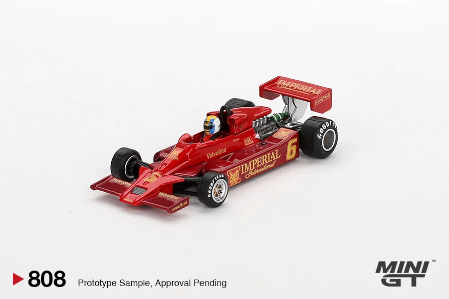 Mini GT MiniGT Lotus 78 #6 Gunnar Nilsson 1977 Japanese GP 1/64 Scale Diecast Model