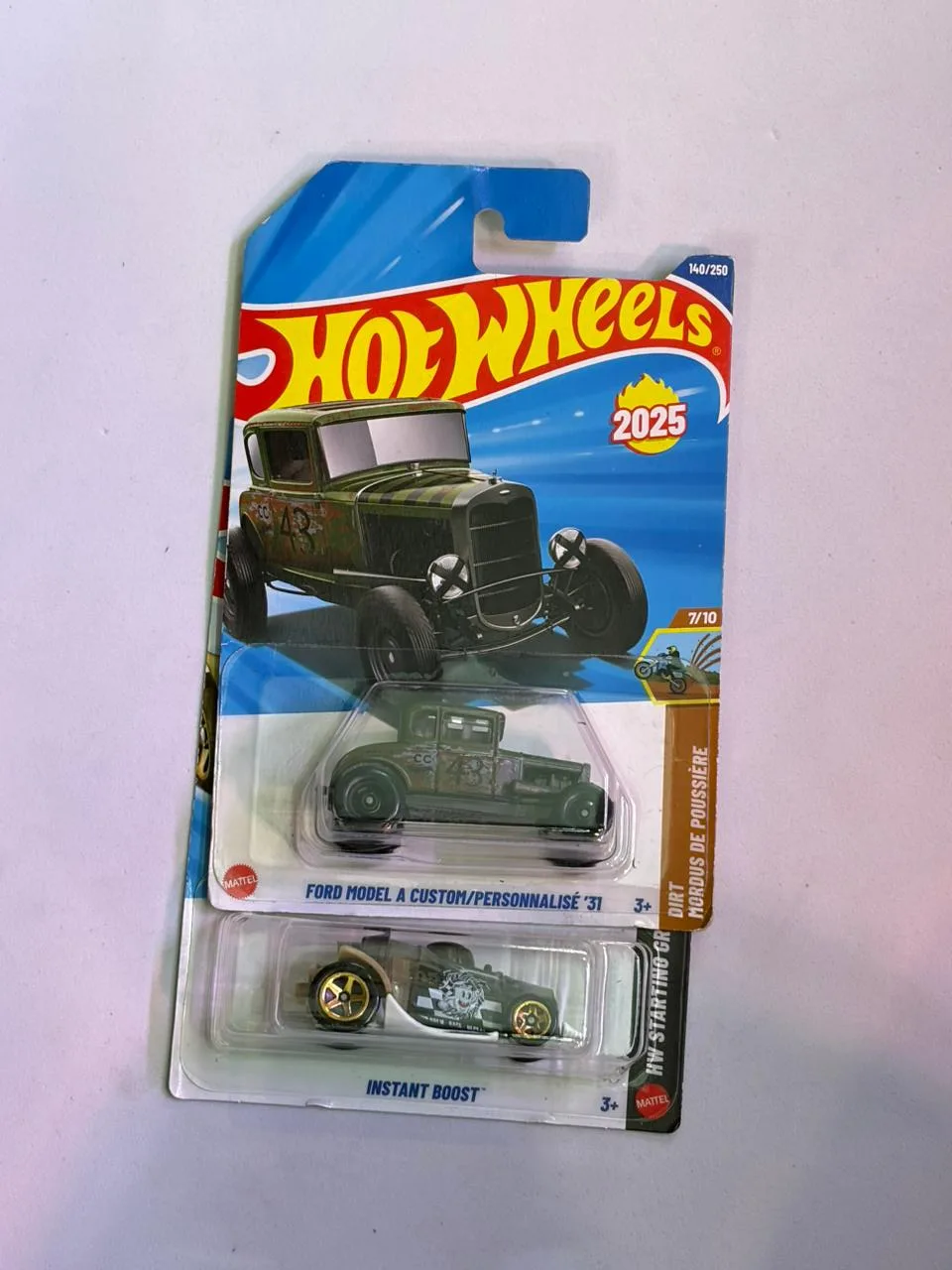 Hot Wheels Ford model A custom set 1 1/64 Scale Diecast Model