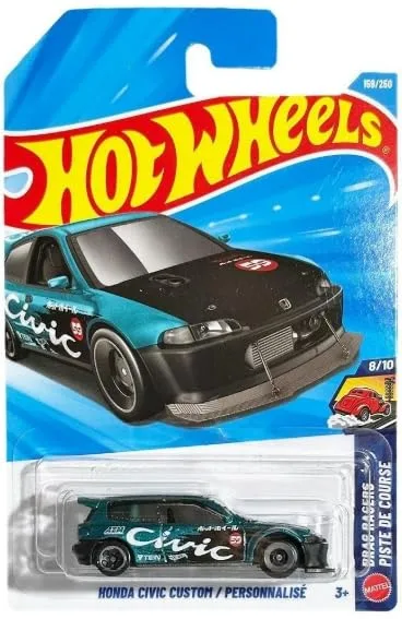 Hot Wheels Honda civic custom 1/64 Scale Diecast Model