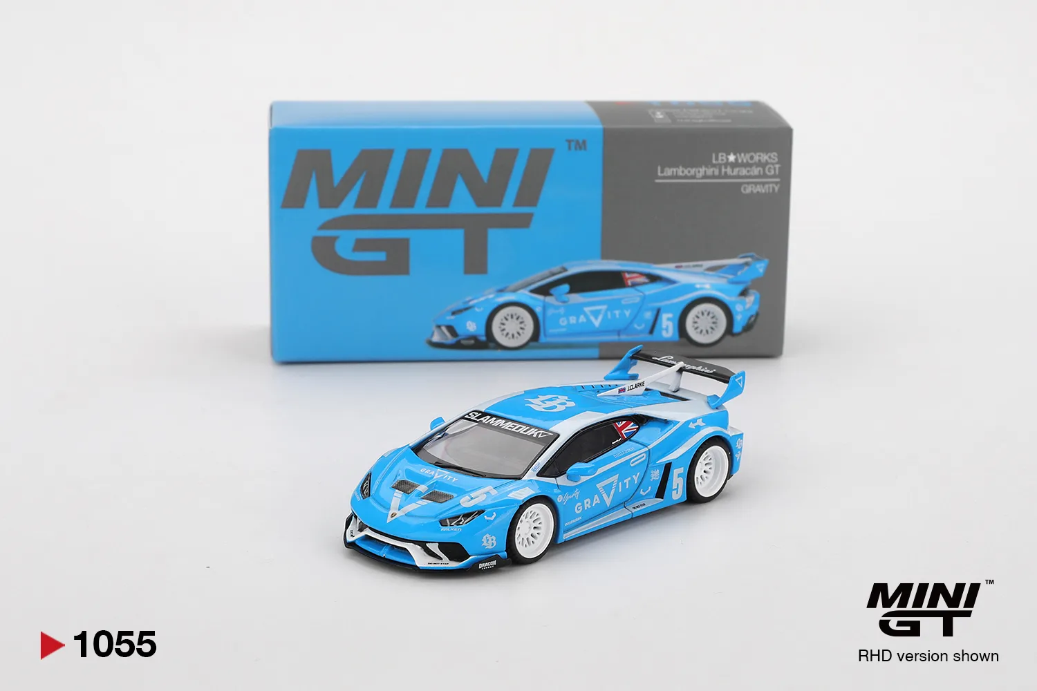 Mini GT LB★WORKS Lamborghini Huracán GT GRAVITY 1/64 Scale Diecast Model