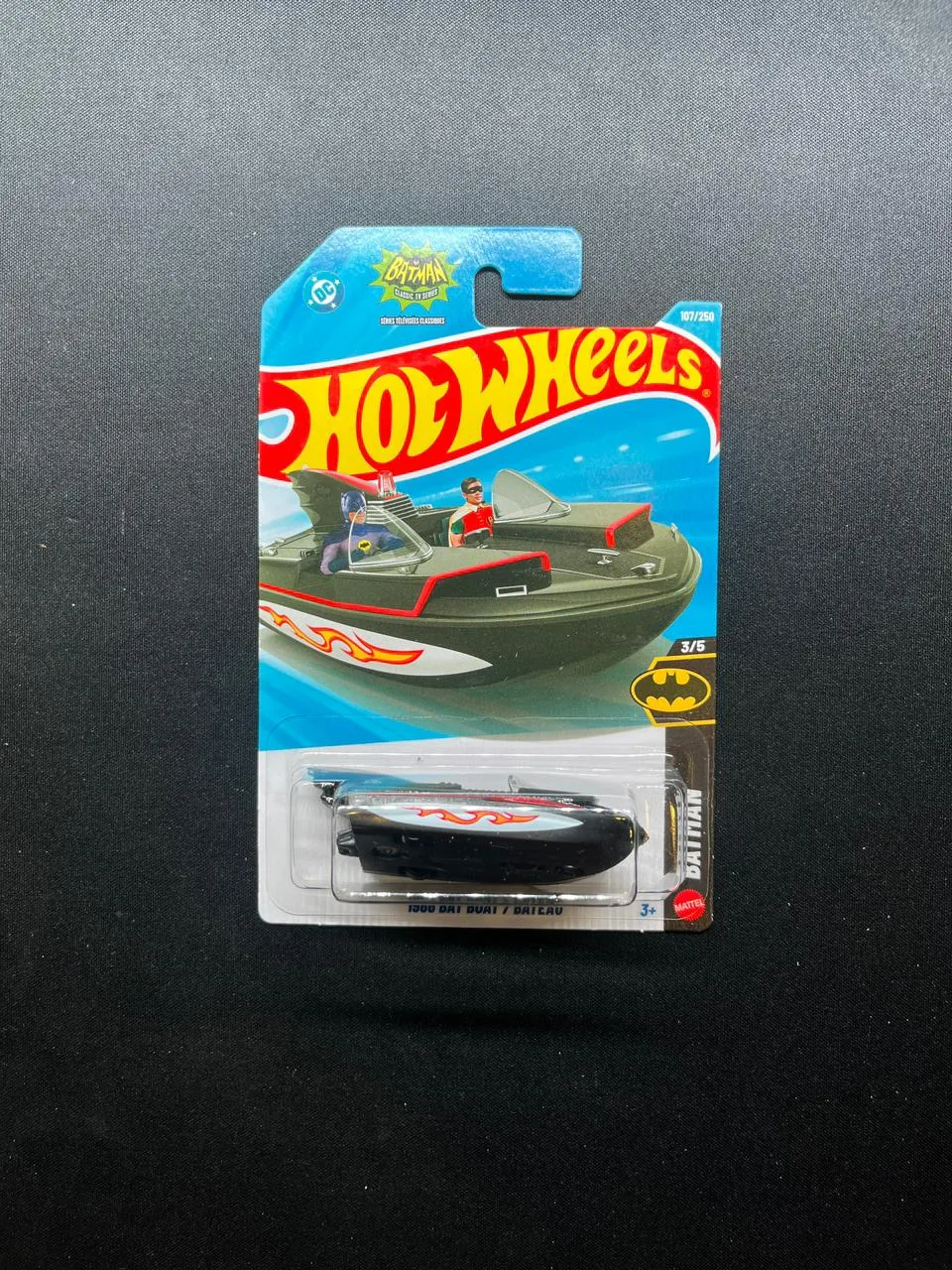 Hot Wheels Bat Boat 1/64 Scale Diecast Model
