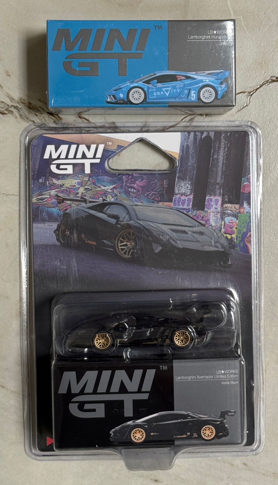 Mini GT Lamborghini Aventador LB Works review photo by Sudan
