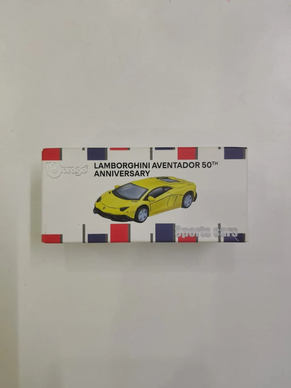 Lamborghini Aventador 50th Anniversary - Bburago 1/64 Scale Diecast Model