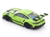 TIMEMICRO Porsche 911 GT3 RS (992) - lizard Green 1/64 diecast model view 3
