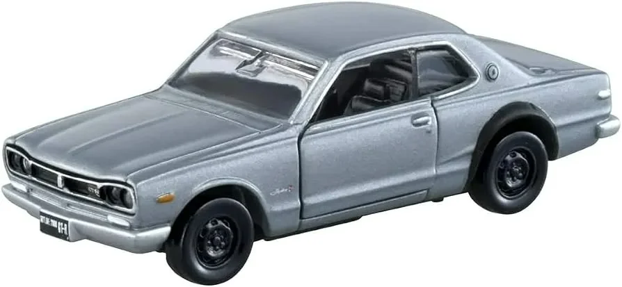 Tomica Nissan Skyline 2000 GT-R (KPGC10) - Silver 1/64 Scale Diecast Model