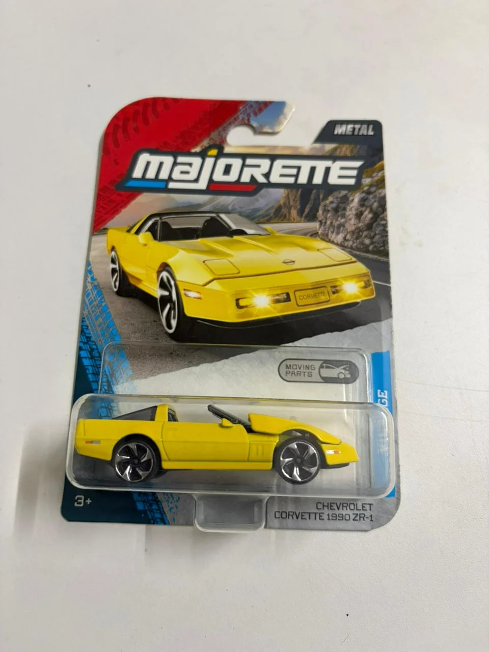 Chevrolet Corvette 1990 ZR-1 - Majorette 1/64 Scale Diecast Model