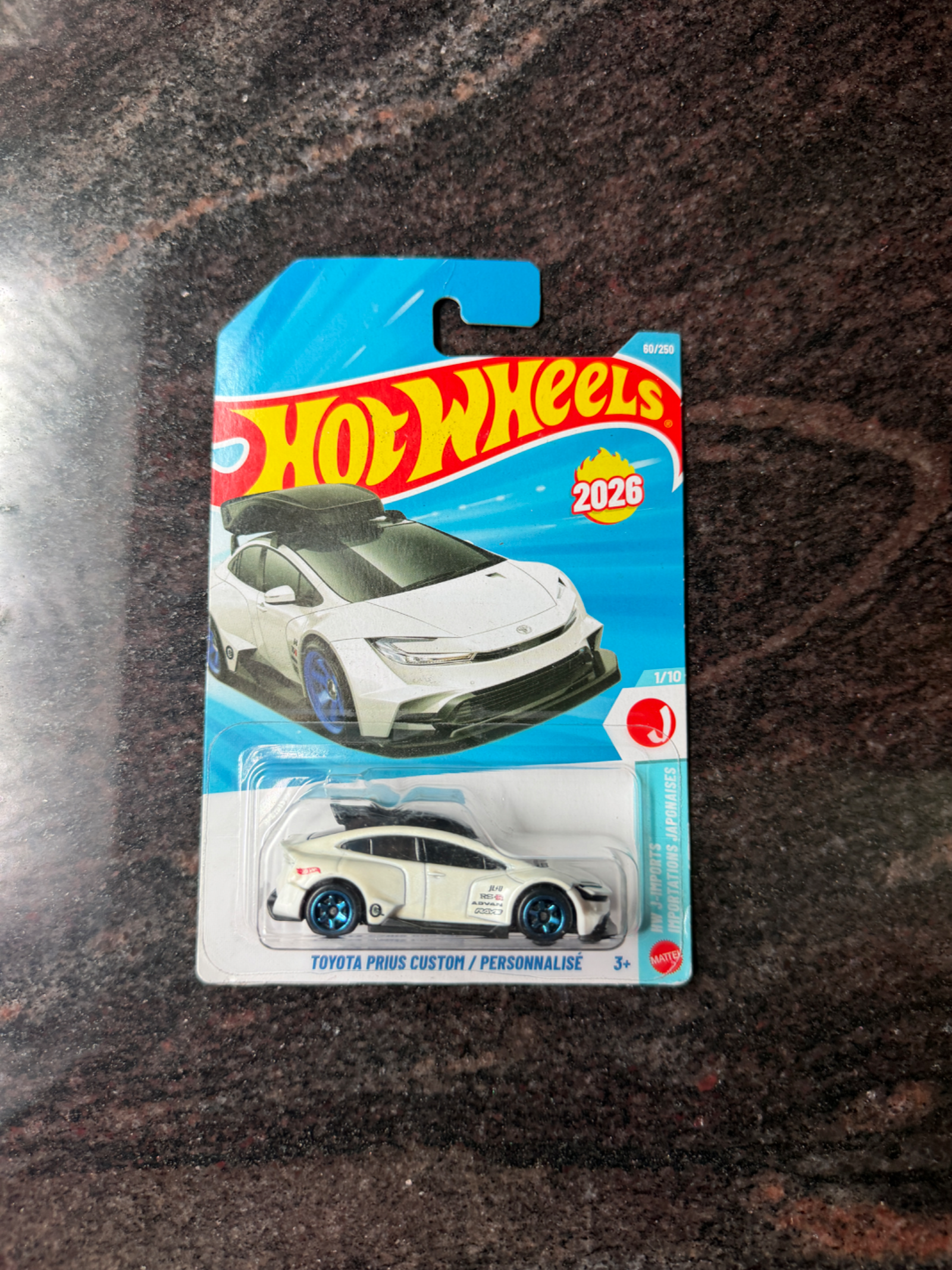 Hot Wheels Hotwheels Toyota Prius Custom 1/64 (Blister) Scale Diecast Model