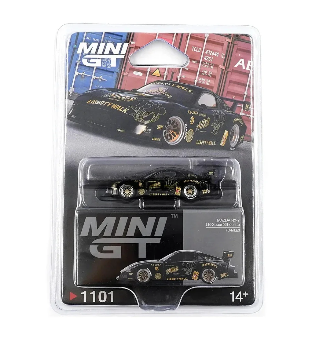 (BLISTER) Mazda RX-7 FD LB-Silhouette Niles - Mini GT 1/64 Scale Diecast Model