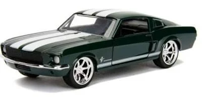 Jada Fast & Furious: 1967 Ford Mustang (Green) 1/32 diecast model view 2