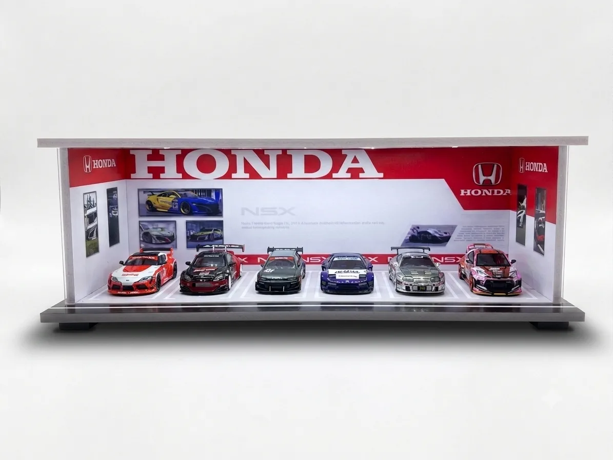 Honda NSX Garage Diorama 1/64 Diecast Model | DreamDiecast