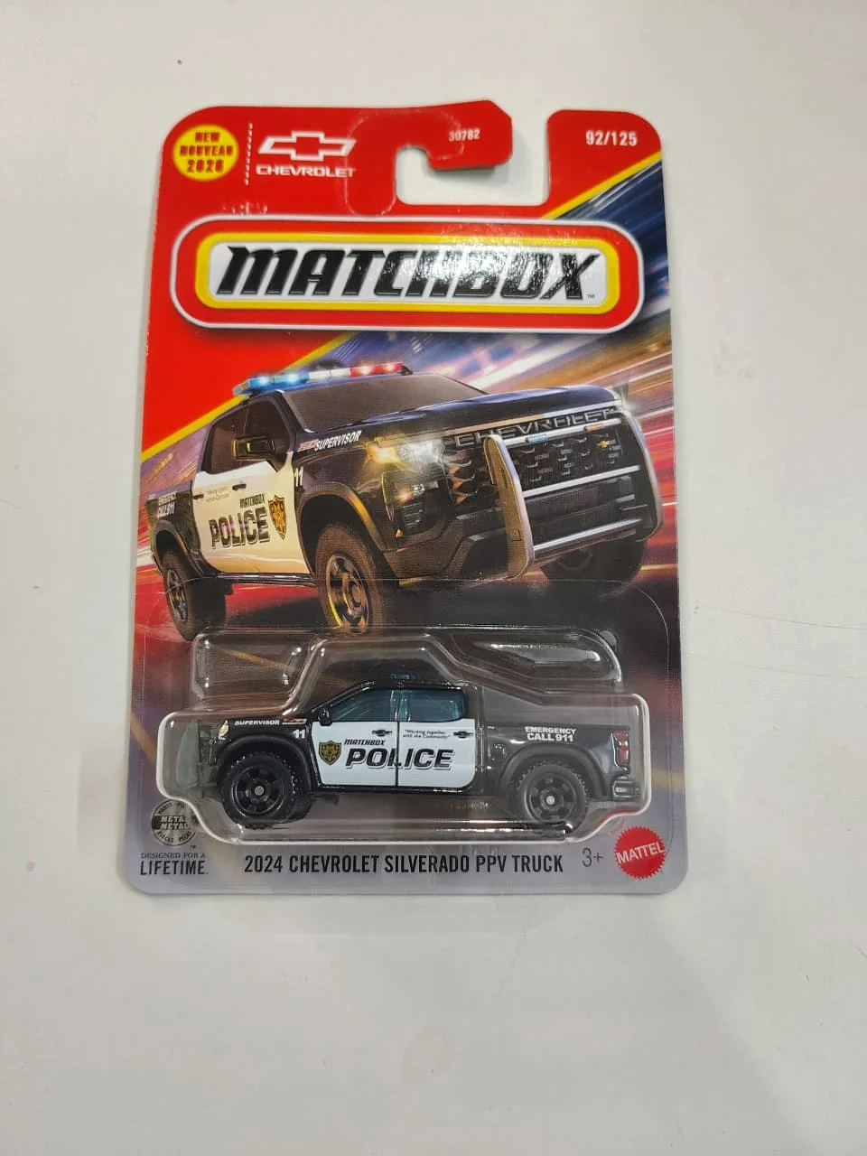 Matchbox 2024 Chevy Silverado PPV 1/64 Scale Diecast Model