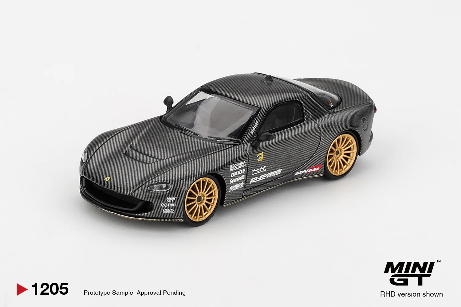 Mini GT Mazda RX-7 RE-Amemiya Matsukiyo Koku 3 1/64 Scale Diecast Model