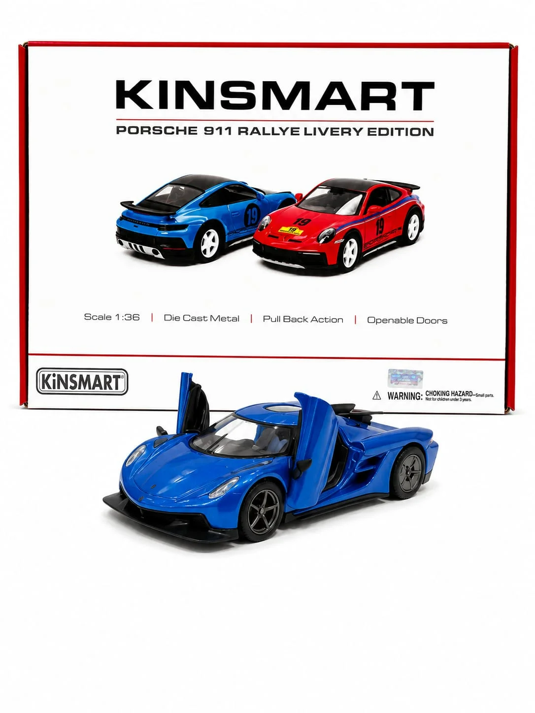 Kinsmart Koenigsegg Jesko (Metallic Blue) 1/36 Scale Diecast Model