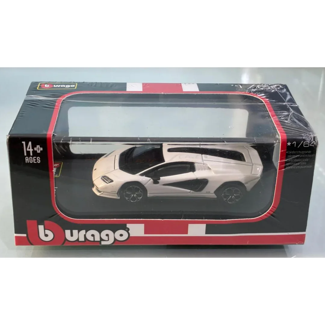 Bburago Bburago Lamborghini Countach LPI 800-4 white 1/64 Scale Diecast Model