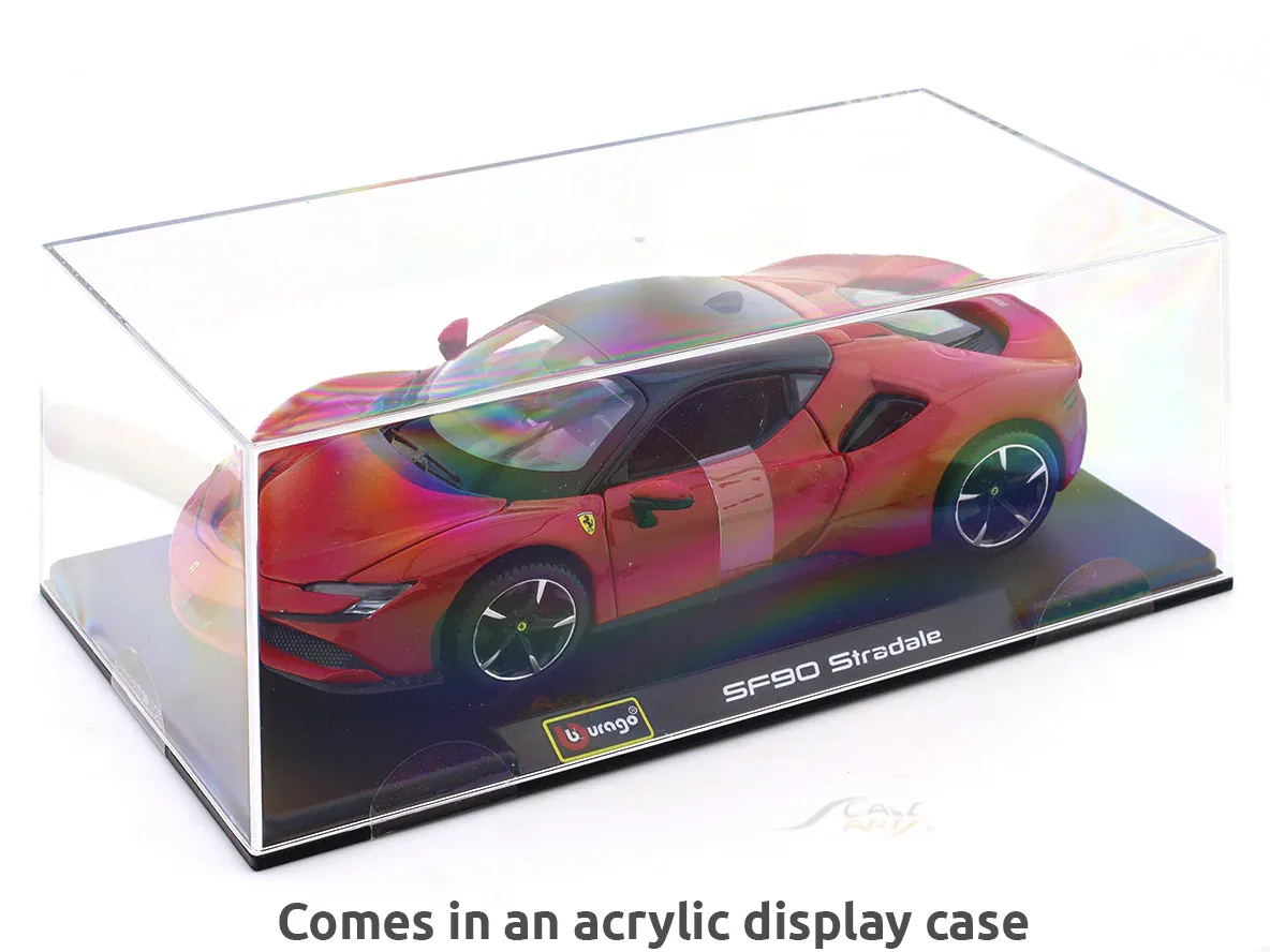 Bburago Ferrari SF90 Stradale 1/24 diecast model view 2
