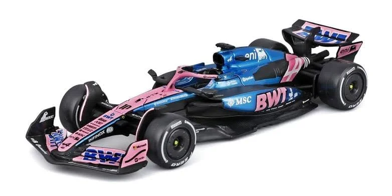 Bburago Alpine A523 F1 - Pierre Gasly \#10 1/43 diecast model view 2