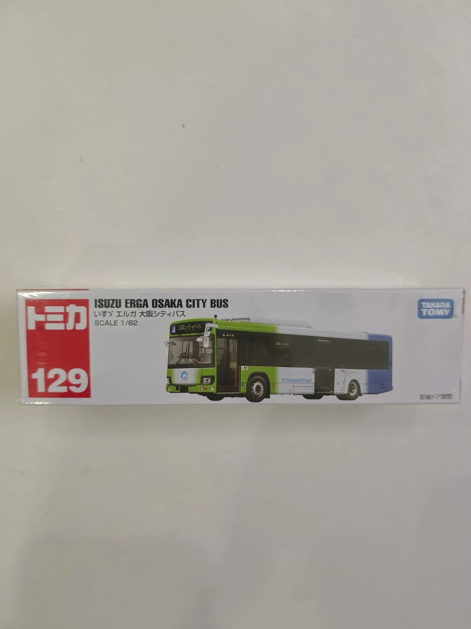 Tomica Isuzu Erga Osaka City Bus 1/82 Scale Diecast Model