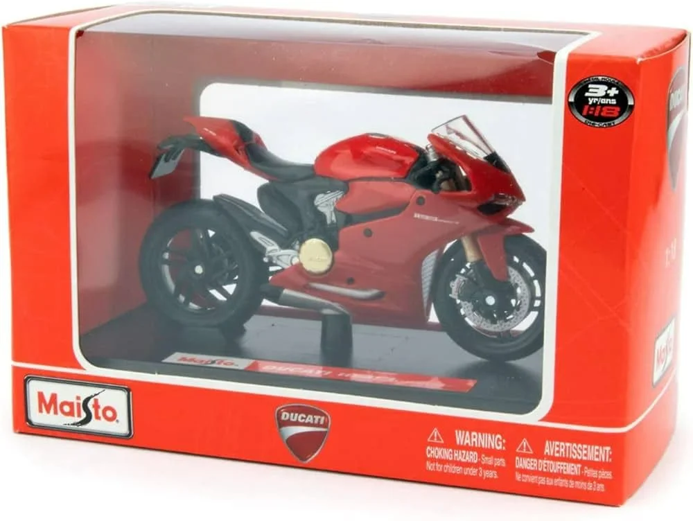 Maisto Ducati 1199 Panigale (Red) 1/18 Scale Diecast Model