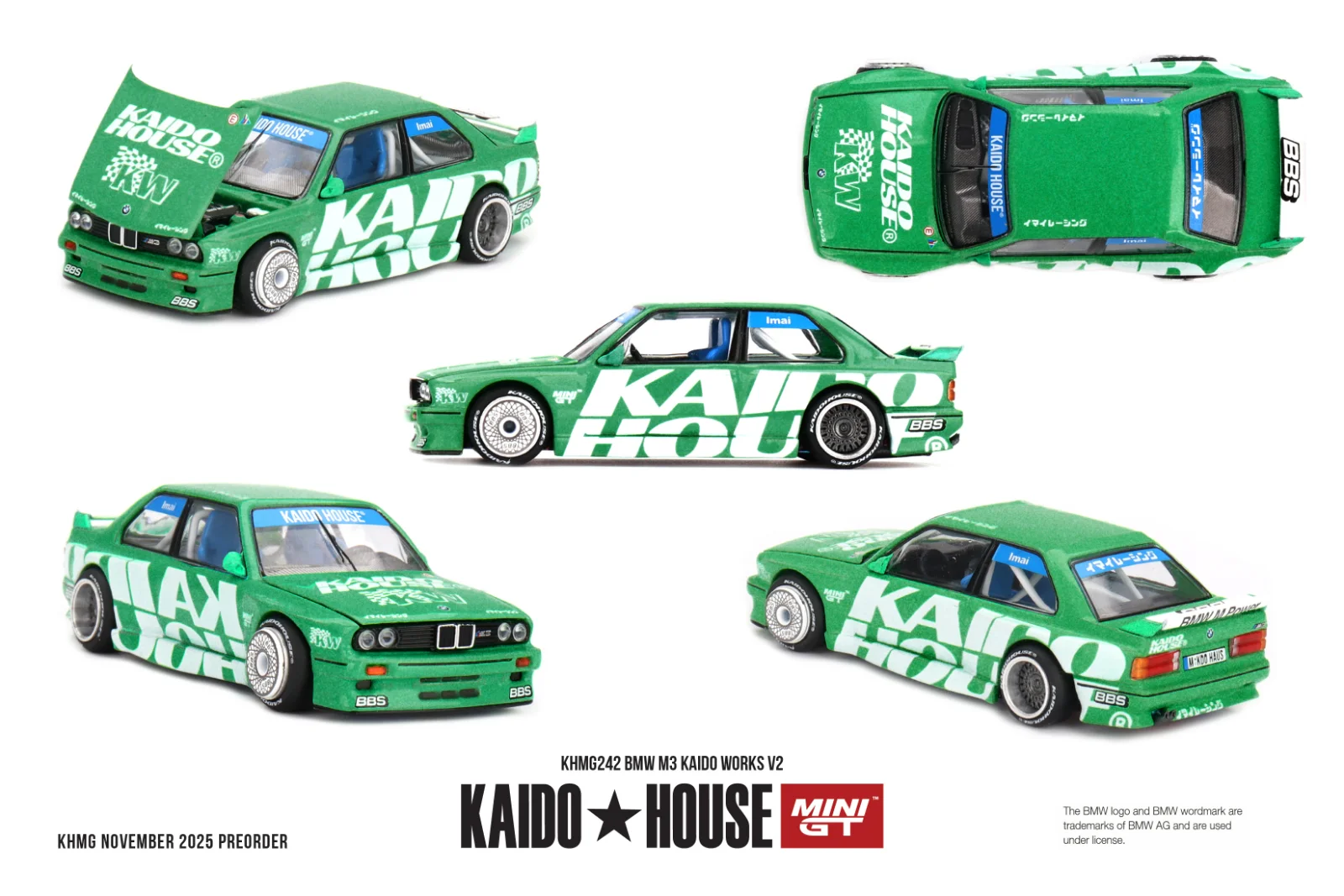 Kaido House #242 BMW M3 Kaido Works V2 1/64 Scale Diecast Model