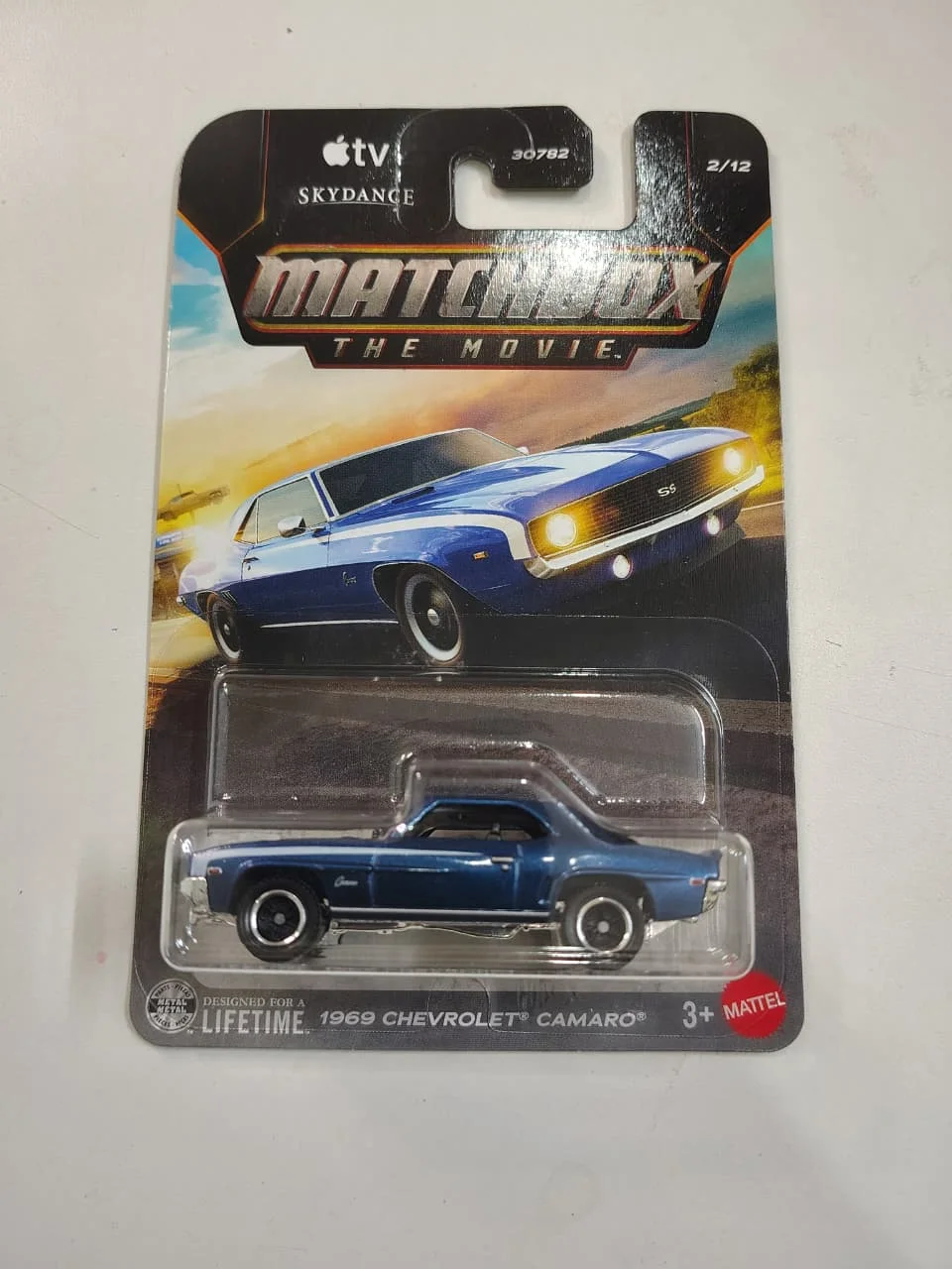 Matchbox 1969 Chevrolet Camaro SS 1/64 Scale Diecast Model