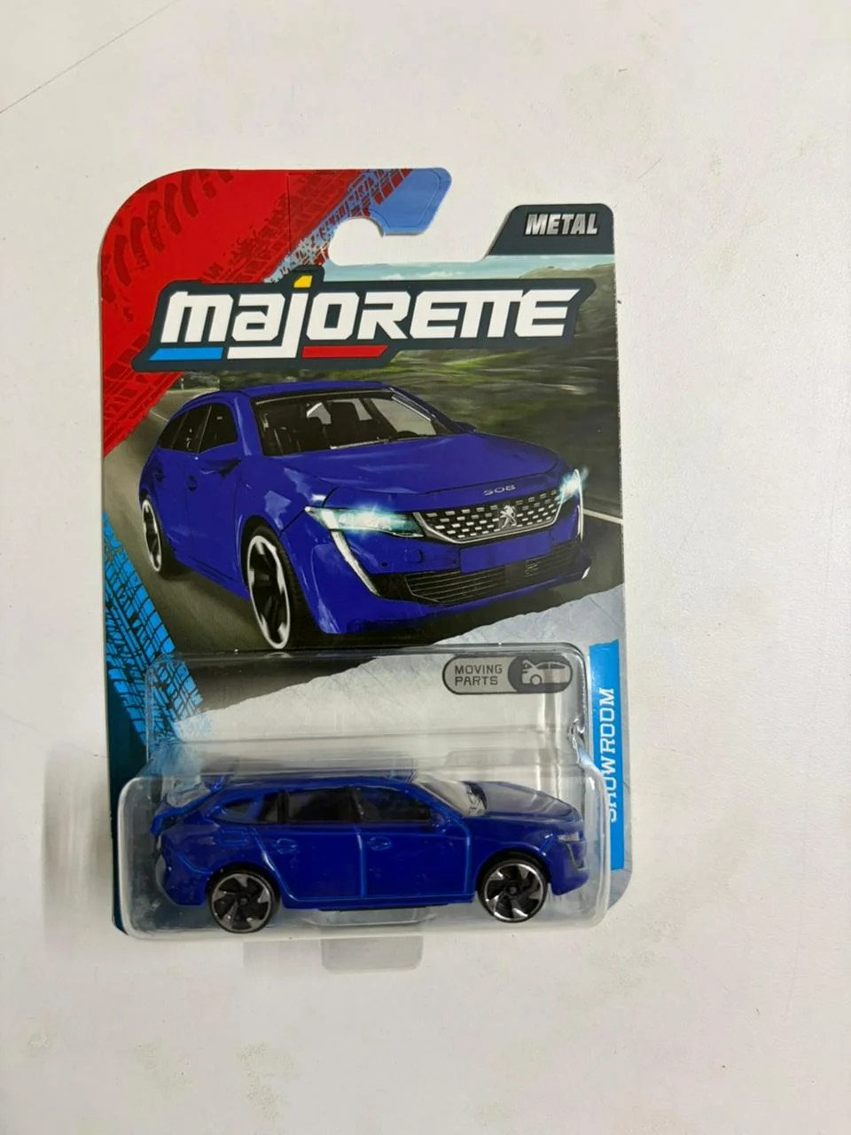 Peugeot 508 SW (Blue) - Majorette 1/64 Scale Diecast Model