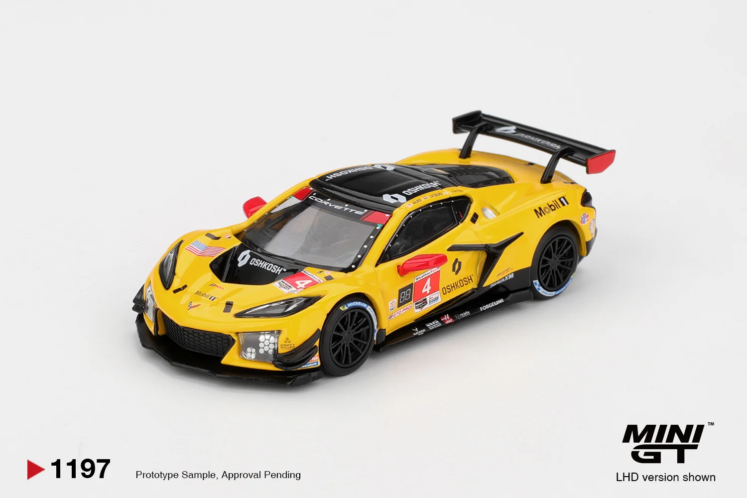 Mini GT Chevrolet Corvette Z06 GT3.R \#4 1/64 Scale Diecast Model