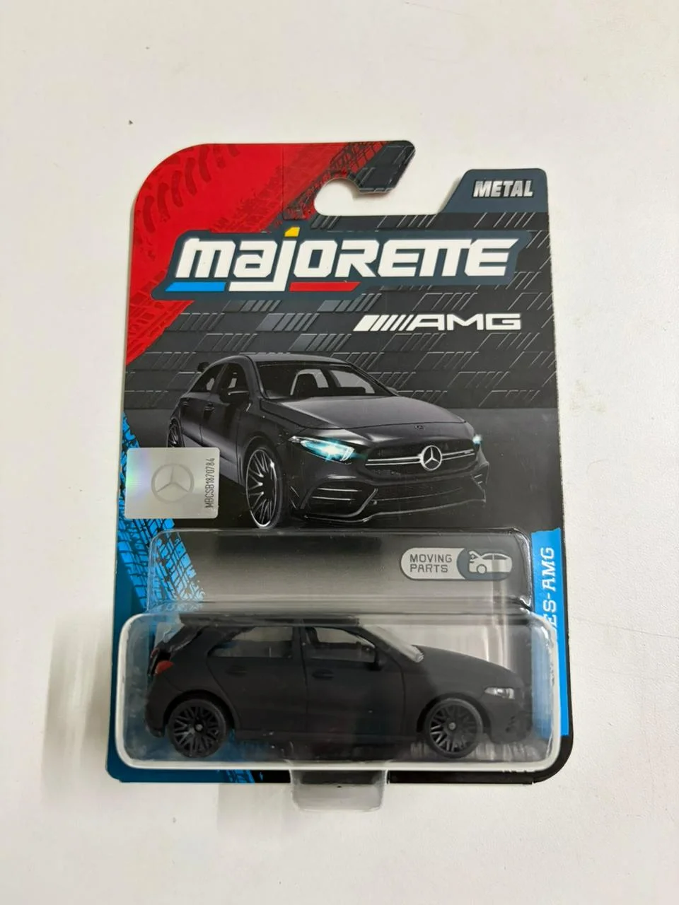 Mercedes-AMG A 45 (Matte Black) - Majorette 1/64 Scale Diecast Model