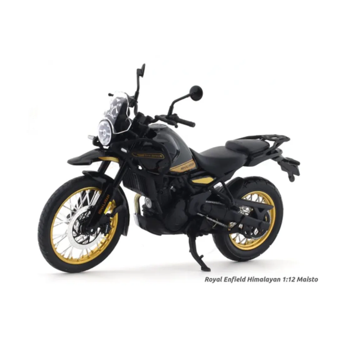 Maisto Maisto Royal Enfield Himalayan Hanle Black 1/12 Scale Diecast Model